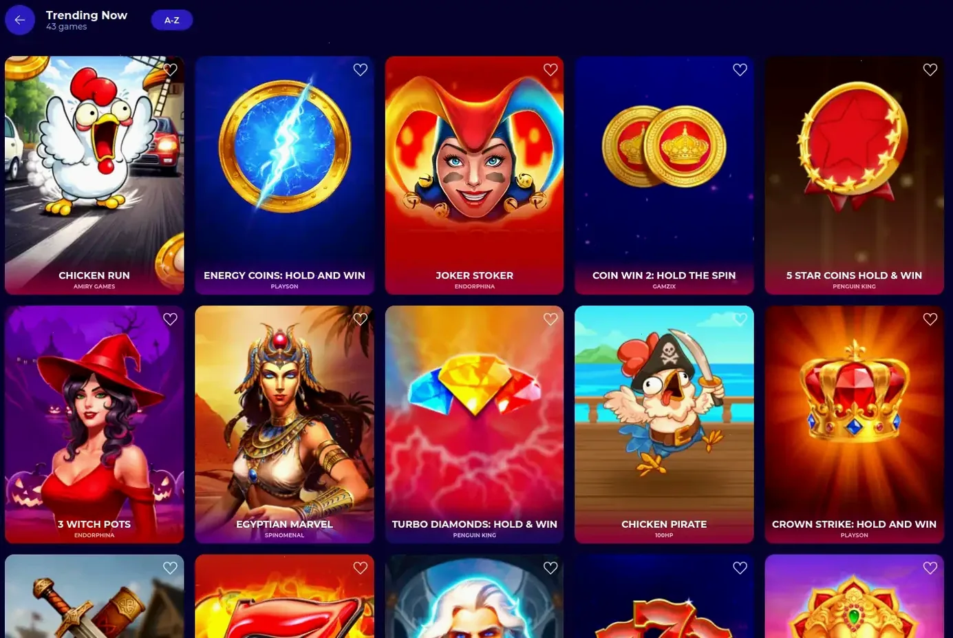 Oshi Casino Spielerlebnis